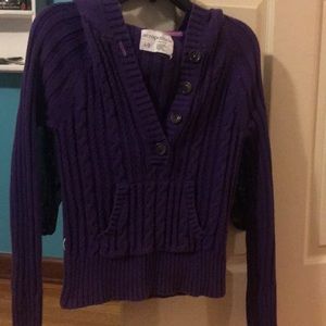 A sweater type sweatshirt